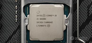 Intel Core i5-8600K, 3.6 GHZ, 9MB Cache, LGA 1151