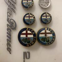 Stemmi e scritte originali Alfa Romeo