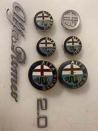 Stemmi e scritte originali Alfa Romeo