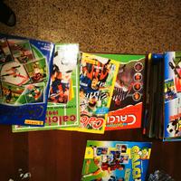 lotto album calciatori panini figurine anni vari 