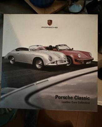 Porsche prodotti pulizia interni in pelle auto