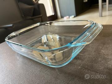 Pirofila rettangola in vetro originale Pyrex