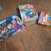 3 giochi, Cluedo, Monopoli e Italia