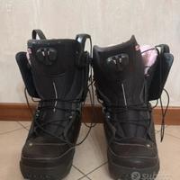 Scarponi snowboard Salomon misura 40 1/3 (Usa 8)