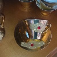 Servizio da tè in fine porcellana tedesca