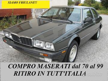 Maserati Biturbo dal 1970 al 1998