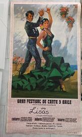 Poster  Vintage Flamenco 