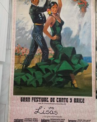 Poster  Vintage Flamenco 