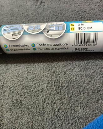 Pellicola autoadesiva bianco lucido 