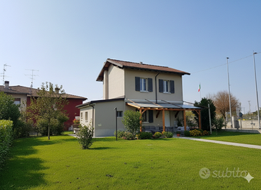 Villetta con ampio giardino, Ghedi centro