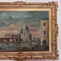 Quadro olio su tela F. Guarana