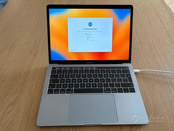MacBookPro 13 pollici argento 2017 - 512gb di ssd