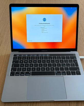 MacBookPro 13 pollici argento 2017 - 512gb di ssd