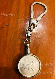 Moneta da 500 lire arg.Quadribiga 1861/1961