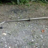 Doccia esterna in acciaio usato