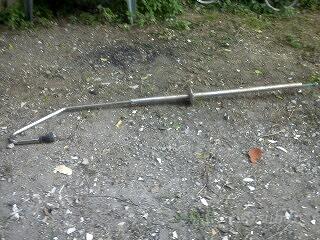 Doccia esterna in acciaio usato