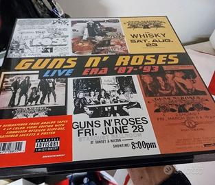 GUNS ROSES DISCHI LP COLORATI (INTROVABILEE)