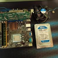 ASUS P5KPL + E7600 + 4GB DDR2 + HD 320GB + FX-370
