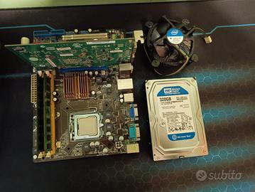 ASUS P5KPL + E7600 + 4GB DDR2 + HD 320GB + FX-370