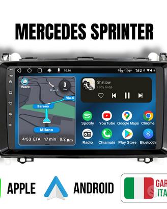 Mercedes SPRINTER KIT COMPLETO Autoradio Android