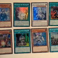 Lotto carte drago yugioh