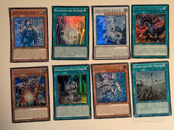 Lotto carte drago yugioh