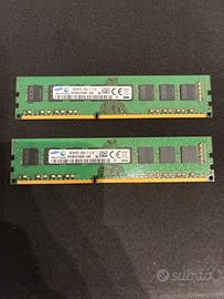 Kit 16GB (2x8GB) RAM DDR3 Samsung 1600MHz