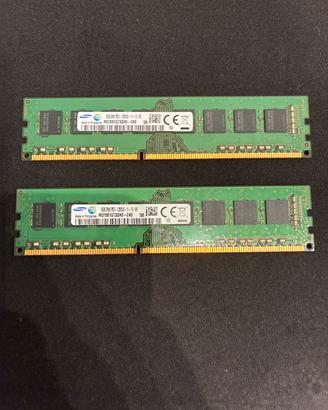 Kit 16GB (2x8GB) RAM DDR3 Samsung 1600MHz