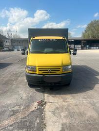 furgone centinato renault  mascott con sponda