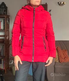 Piumino rosso donna