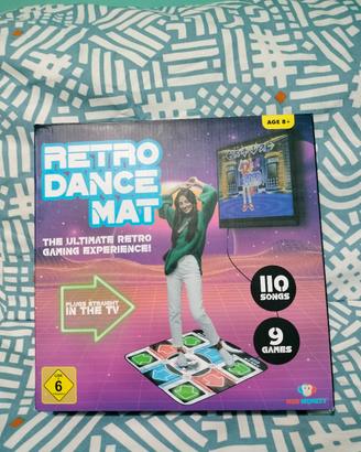 tappeto da ballo retro 
