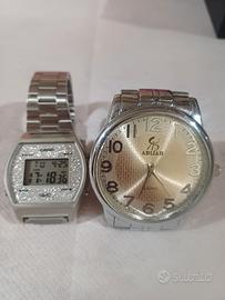 coppia di orologi uomo/donna 