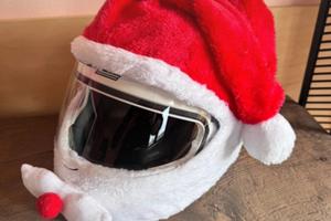 Copricasco moto Babbo Natale | nuovo |