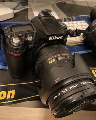 NIKON D90 con obiettivo a scelta