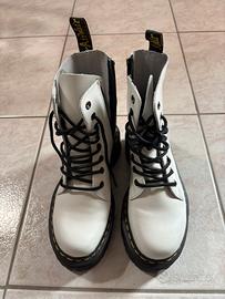 Dr martens platform bianche donna