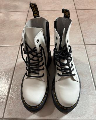 Dr martens platform bianche donna