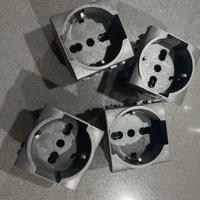 4 Prese shuko bipasso Bticino living international