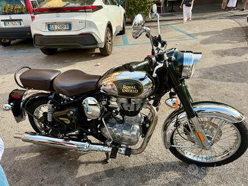 Royal enfield- rarissima- classic chrome green 