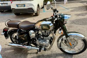 Royal enfield- rarissima- classic chrome green 