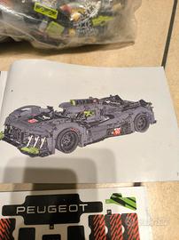 pegeout hypercar lemans lego replica