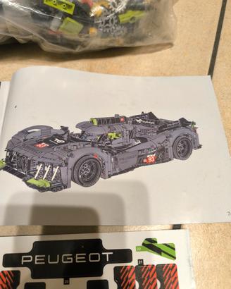 pegeout hypercar lemans lego replica
