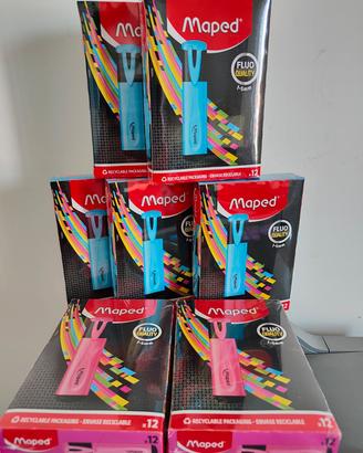 84 evidenziatori maped wigo 7 conf da 12pz