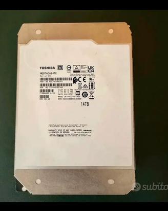 Hdd toshiba 14 tb