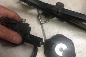 Honda Transalp 600 una chiave per 3 serrature