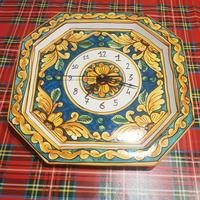 Orologio in ceramica di Caltagirone
