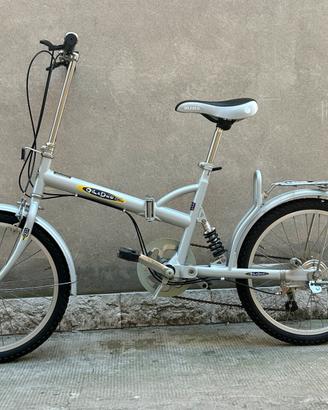 Bicicletta pieghevole leggera amortizzata 3 cambi
