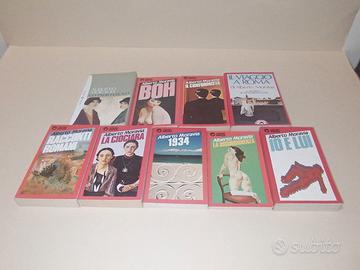 Alberto Moravia, nove libri Tascabili Bompiani.