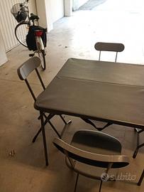 tavolo da campeggio pieghevole 