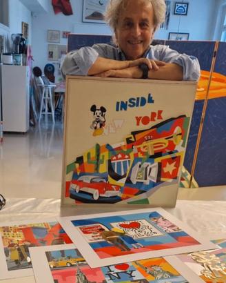 Cofanetto storico da collezione di Ugo Nespolo 
