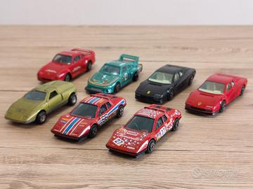 Lotto 7 Modellini Bburago e Polistil 1/43 Vintage
